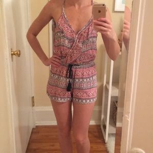 Tribal Print Romper